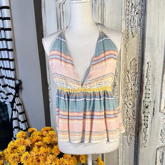 Curated Boho  Clothing Set with Denim Vest and Tops - Picture 2 of 14